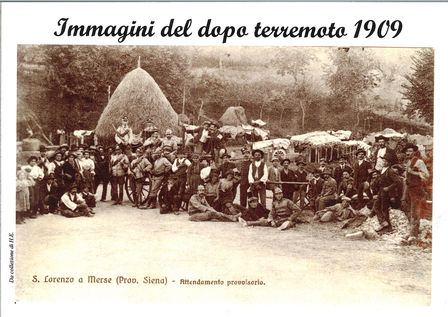 1909 Foto Attendamento