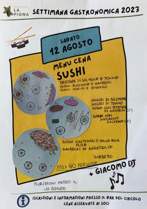 2023 agosto 12 Sushi